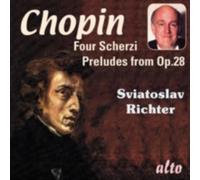 SVIATOSLAV RICHTER: CHOPIN 4 SCHERZI 13 SELECTED PRELUDES - CD BRAND NEW