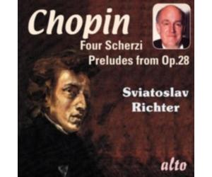 SVIATOSLAV RICHTER: CHOPIN 4 SCHERZI 13 SELECTED PRELUDES - CD BRAND NEW