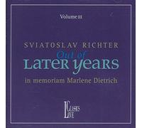 Sviatoslav Richter - Out of Later Years Vol.3