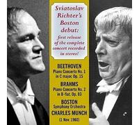 SVIATOSLAV RICHTER'S BOSTON DEBUT NEW CD
