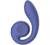 SVibe Snail GIZI Lite Vibrator - G Spot Vibrator with Slide’n’Roll Motion - Soft Silicone - Blueberry