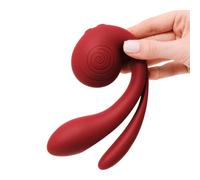 SVibe Snail Gizi Pro Triple G-Spot Vibrator, Bordeaux