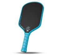 SVICX Pickleball Paddles,Carbon Fiber Pickleball Paddle,16mm - High Performance,USAPA Approved,Extended Handle for Two-Handed Grip,Enhanced Control & Power (3K+T700 Carbon Fiber (Light Blue))