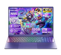Svikou 16" Purple Laptop Computer for Students & Business Professionals