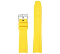 Svincoter 20mm Men Women Arc Curved End TPU Rubber Diving Watchband fit for Rolex/Omega X Swatch Joint MoonSwatch(PURPLE)