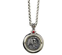 SVintage Necklace, Men's Indian Coin Wanderer Pendant Vintage Gothic Jewellry, only Pendant