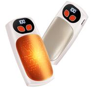 Svintora Hand Warmers Rechargeable 2 Pack, LED Display & 5 Heat Settings,USB-C Pocket HandWarmers Reusable, Ideal for Golf Camping Hiking Winter Outdoor Sports,Santa Gifts for Men and Women