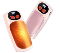 Svintora Hand Warmers Rechargeable 2 Pack, LED Display & 5 Heat Settings,USB-C Pocket HandWarmers Reusable, Ideal for Golf Camping Hiking Winter Outdoor Sports,Santa Gifts for Men and Women