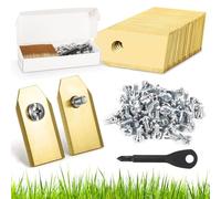 SVIPDDD Pack of 60 Replacement Blades for Robot Lawnmowers, Titanium Blade Blades 0.75 mm, Lawn Mower Robot Blades for Automowers, for Gardena, for Yard Force, for Lawn Robot Accessories