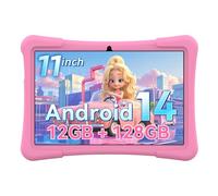 SVITOO Android 14 Tablets,Unisoc A75 8 Core CPU.11 Inch Tablet.12GB+128GB (1TB Expandd).Widevine L1, 1280x800 IPS, 8000mAh, 5MP+13MP.Three Cameras.Android Tablet with Bluetooth 5.0, WiFi (Pink)