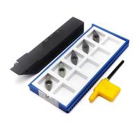 SVJCR External Turning Tools With VCGW VCGT And VCMT Blades PCD CBN Inserts Of Type 1604 The Tip Arc Radius Is 02 04 And 08(20 and 5PCS 02 CBN)