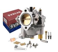 SVKCAR Carburetor 11-0420 for Harley Davidson Super E Big Twin Sportster Shorty Softail Road King Fatboy Electra Glide Carb (With Brushes)