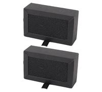 SVKMuuiYG 2pcs 3D Printer Air Filters for Lab, Active Carbon Filter Purifier Air Filter Block Replacement for X1 P1 Series 3D Printer