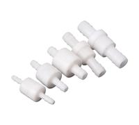 SVKVBNLNGK 5 Plas tic One-Way Non-Return Water Inline Fluids Check Valves for Fuel Gas Liquid Motorcycle fuel valve(12mm)