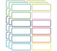 SVNOOC Reusable Dry Erase Labels, Sticky Notes for Office, School, Kitchen Supplies, All-Purpose Labels, Removable, Writeable and Washable (36 Pieces)