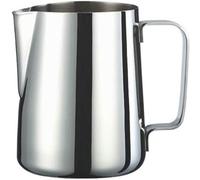 SVNR Milk Frother Jug - 600ml/20oz Stainless Steel Milk Frothing Jug, Milk Jug for Coffee Machine, Barista Accessories for Making Cappuccino Latte Frothy Milk - Sleek Silver Design