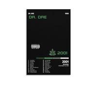 SVNUDFG Dr. Dre 2001 Canvas Poster Bedroom Decoration Landscape Office Valentine's Birthday Gift Unframe-style12x18inch(30x45cm)