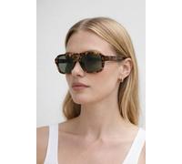 Svnx 70's Navigator Sunglasses In Brown Brown