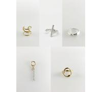 Svnx Assorted Jewellery In Gold & Silver Silver