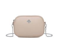 Svnx Bee Chain Crossbody Bag In Beige Beige One Size
