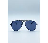 Svnx Black Aviator With Black Lenses Black