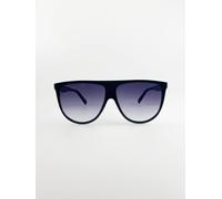 Svnx Black Oversized Sunglasses With Black Ombre Lenses Black