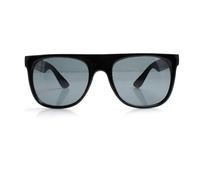 SVNX Black Wayfarer Flat Top Sunglasses With Black Lense SVNX Black One Size