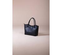 Svnx Braided Textured Crossbody Tote In Black Black One Size