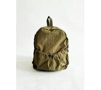 SVNX Casual Backpack In Khaki - One Size - Green