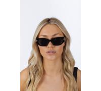 Svnx Cat-Eye Sunglasses With Side Detail In Black Black