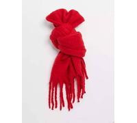 Svnx Chunky Knitted Scarf With Tassles Multi