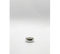 SVNX Chunky Plain Silver Colour Ring - S-M