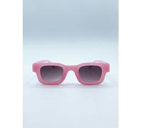 SVNX Chunky Square Frame Sunglasses in Pink - Pink - One Size