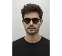 SVNX Classic Preppy Sunglasses With Key Hole Nosebridge in Black