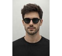 SVNX Classic Preppy Sunglasses With Key Hole Nosebridge in Black SVNX Black One Size