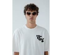 Svnx Classic Round Metal Frame Sunglasses In Gold Gold