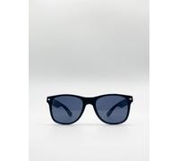 Svnx Classic Wayfarer Sunglasses In Black Black