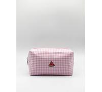 SVNX Cosmetic Case With Watermelon Embroidery - One Size - Pink
