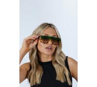 SVNX Cross-Border Flat Sunglasses in Multi Print - Multi - One Size