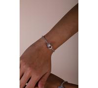 Svnx Double Ring Diamante Bracelet - Gift Boxed In Silver Silver
