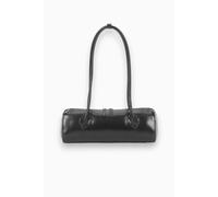 Svnx East-West Barrel Bag In Black Black