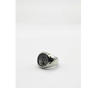 SVNX Engraved Chunky Ring - Silver - S-M