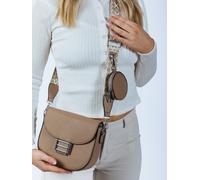 SVNX Flap-Over Crossbody with Coin Pouch - One Size - Brown