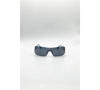 Svnx Flat Top Racer Rimless In Black Black