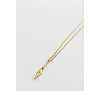 Svnx Gold Drop Down Arrow Necklace Gold One Size