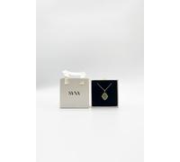 Svnx Green Stone Pendant Necklace - Gift Boxed Green