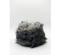 Svnx Grey Faux Fur Hat Grey