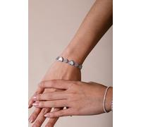 SVNX Heart Diamante Bracelet in Silver with Gift Box - Silver - One Size