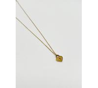 Svnx Heart Keyhole Pendant Necklace In Gold - Gift Boxed Gold