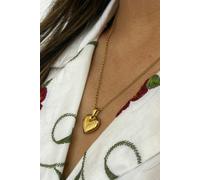 SVNX Heart Pendant Necklace in Gold Colour - Gift Boxed - One Size